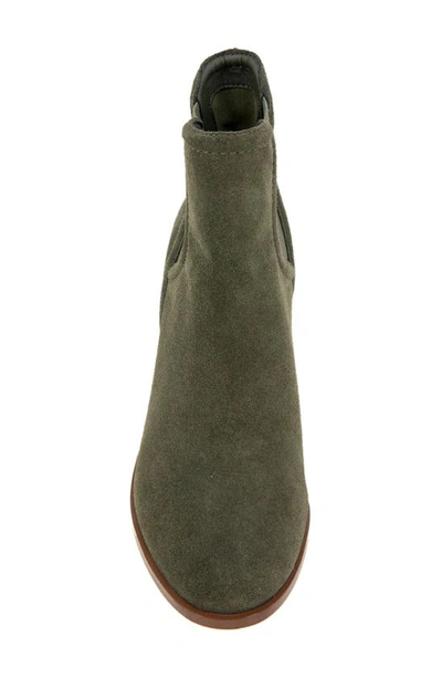 Shop Splendid Marika Suede Bootie In Olive