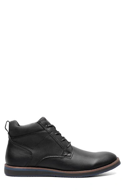 Nunn Bush Circuit Plain Toe Chukka Boot In Black