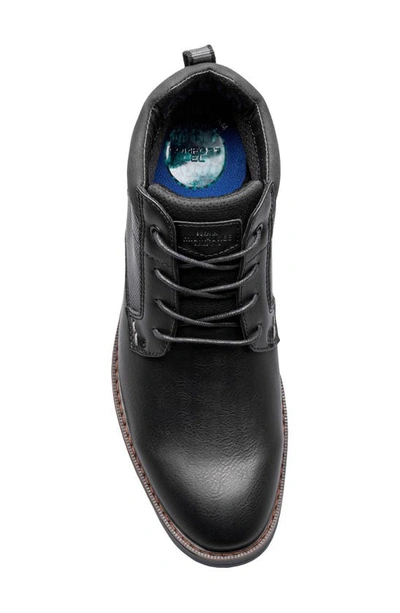 Nunn Bush Circuit Plain Toe Chukka Boot In Black
