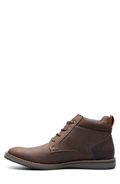 Nunn Bush Circuit Plain Toe Chukka Boot In Brown Multi