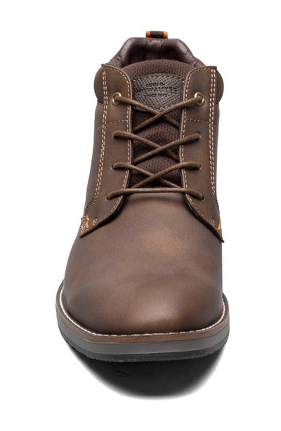 Nunn Bush Circuit Plain Toe Chukka Boot In Brown Multi