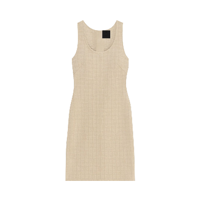 Pre-owned Givenchy Fitted Short Dress 'light Beige' In Tan