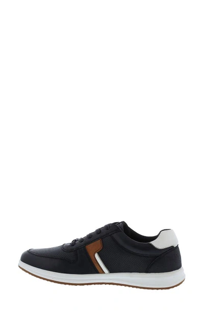 Shop English Laundry Brady Perforated Sneaker In Black