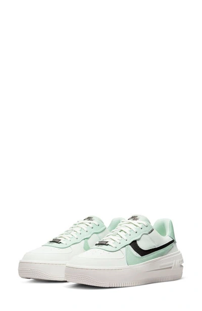 Green velvet air force 1 top