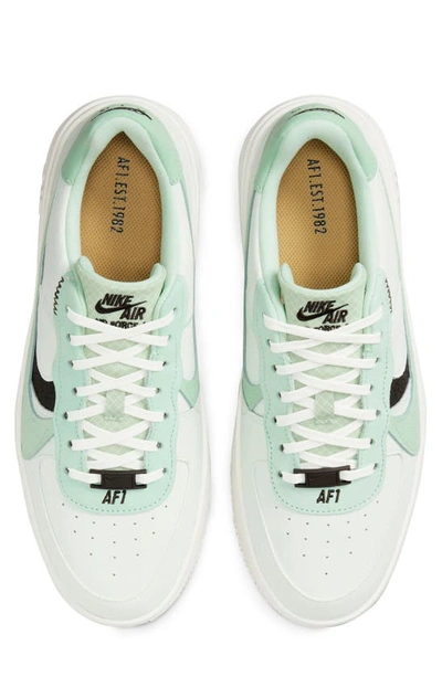 Shop Nike Air Force 1 Plt.af.orm Sneaker In Green/ Green/ Velvet Brown