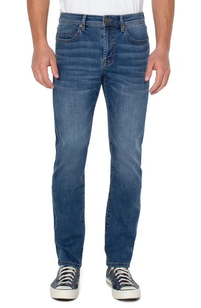 Shop Liverpool Los Angeles Kingston Coolmax® Modern Straight Leg Jeans In Hughes