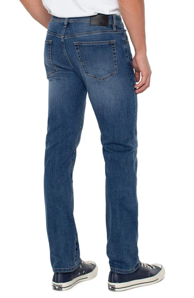 Shop Liverpool Los Angeles Kingston Coolmax® Modern Straight Leg Jeans In Hughes