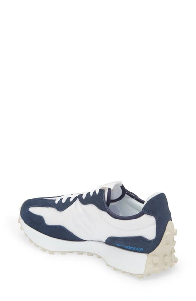 Shop New Balance 327 Sneaker In Natural Indigo/ Serene Blue