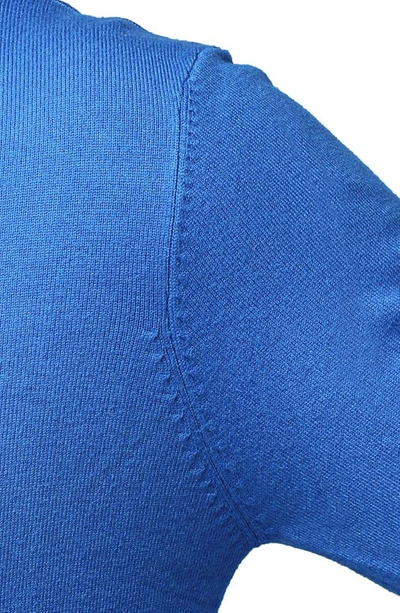 X-ray Turtleneck Pullover Sweater In Royal Blue