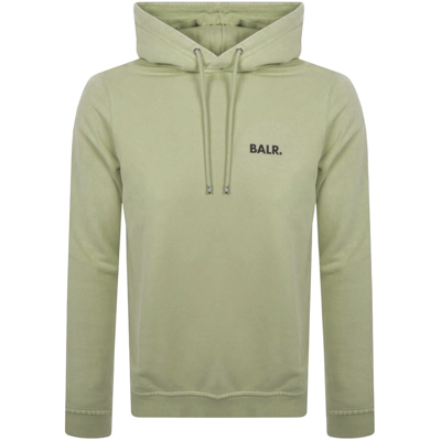 Balr. Balr Straight Small Brand Logo Hoodie Green | ModeSens