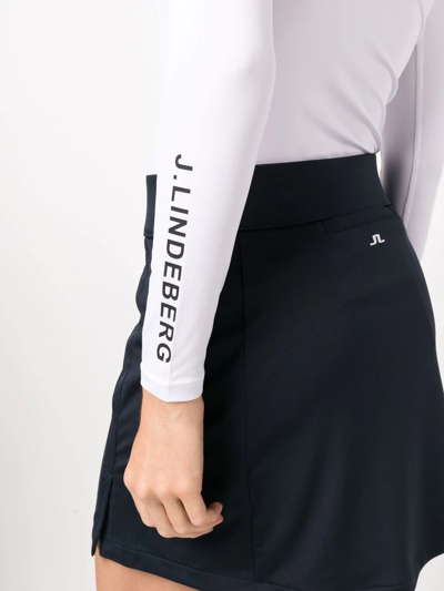 Shop J. Lindeberg Long-sleeve Performance Top In White