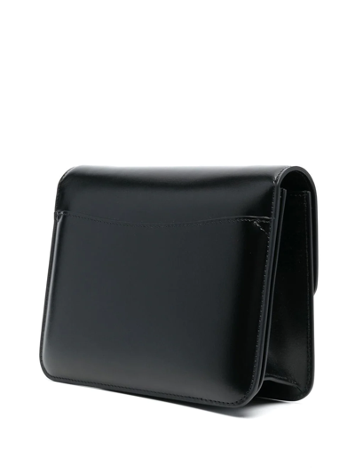 Chloé Kattie Leather Crossbody Bag In Black