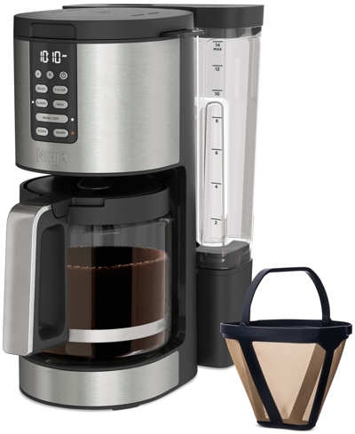 Shop Ninja Dcm201 Programmable Xl 14-cup Coffee Maker Pro In Black/stainless Steel