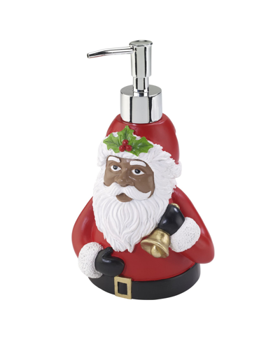 Shop Avanti Santa With Bell Holiday Resin Soap/lotion Pump In Multi