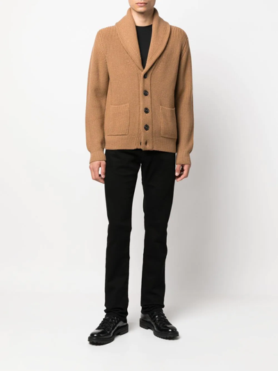 Jacob Cohen Pocket-square Straight-leg Jeans In Black