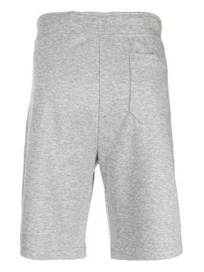 Shop Polo Ralph Lauren Drawstring Track Shorts In Grey