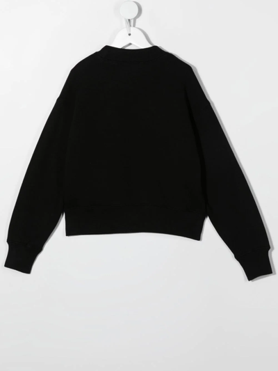 Palm Angels Bear Graphic-print Cotton-jersey Sweatshirt 4-12 Years In Black