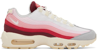 Shop Nike Red Air Max 95 Qs Sneakers In Team Red/summit Whit