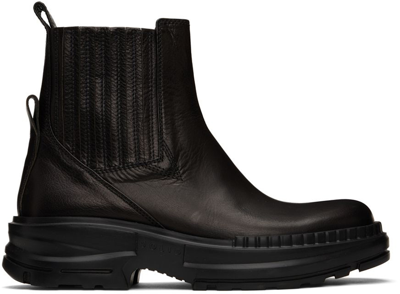 Shop Solid Homme Tactical Chelsea Boots In Black 895b