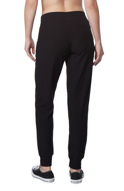 Shop Andrew Marc Sport Long Joggers In Black