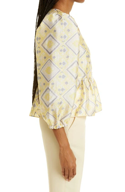 Shop Baum Und Pferdgarten Mallow Blouse In Pastel Geometric