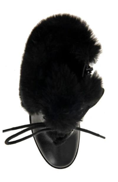 Shop Bcbgeneration Pelica Faux Fur Bootie In Black