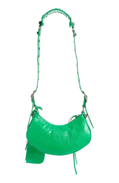 Balenciaga Small Le Cagole Shoulder Bag in Vivid Green