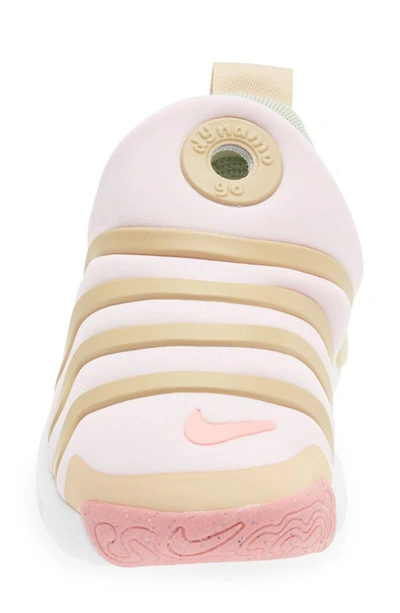 Shop Nike Kids' Dynamo Go Sneaker In Pink/ Sesame