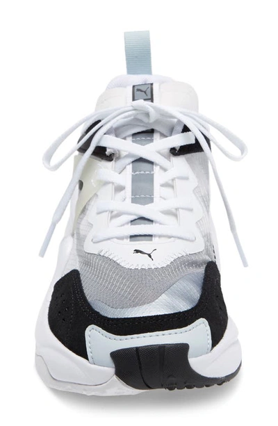 Shop Puma Rise Sneaker In Black/ White