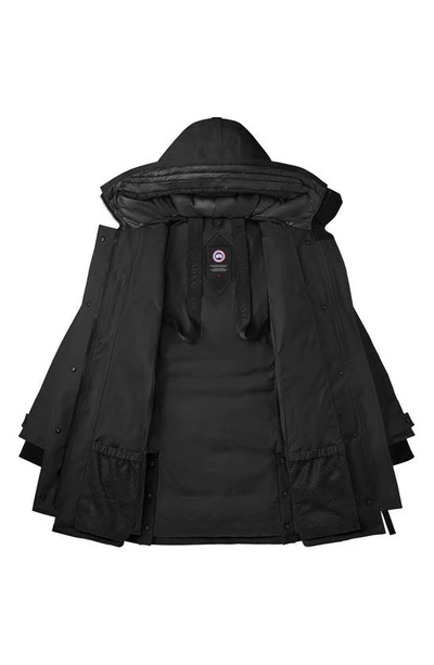 Shop Canada Goose Lorette Water Resistant 625 Fill Power Down Parka In Black