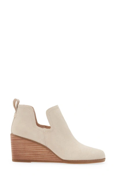 Shop Toms Kallie Wedge Bootie In Natural Natural
