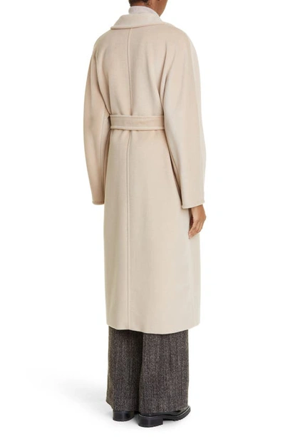 Max Mara Women's 101801 Icon Madame Wool & Cashmere Double-breasted Coat In Sand