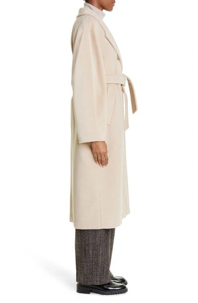 Max Mara Women's 101801 Icon Madame Wool & Cashmere Double-breasted Coat In Sand