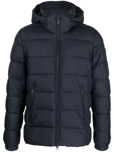 Shop Save The Duck Padded Jacket In Blue