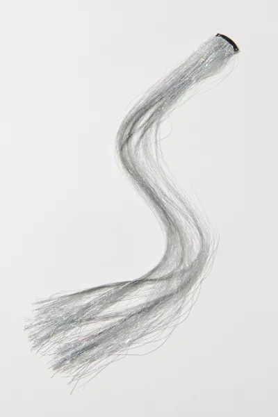 Shop Urban Outfitters Uo Hair Tinsel Clip-in Extension In Ivory