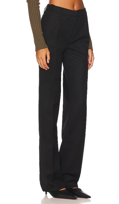Anine Bing Classic Pant In Black In Black