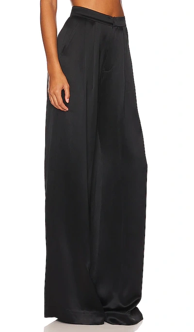 Nonchalant Label Paris Wide Leg Pant In Black