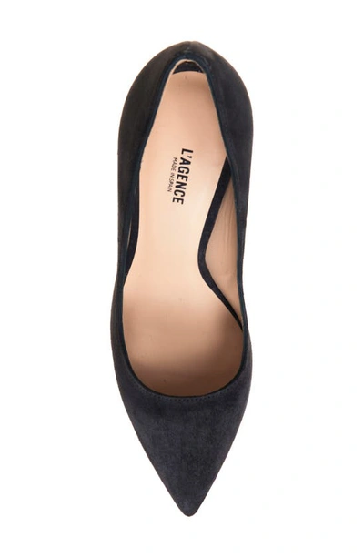 Shop L Agence Eloise Pump In Charcoal