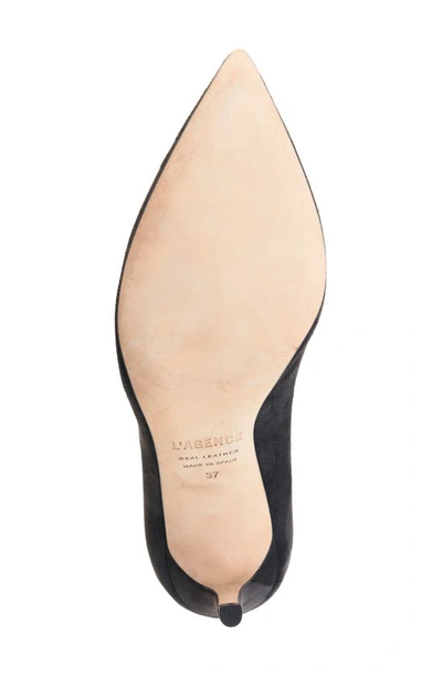Shop L Agence Eloise Pump In Charcoal