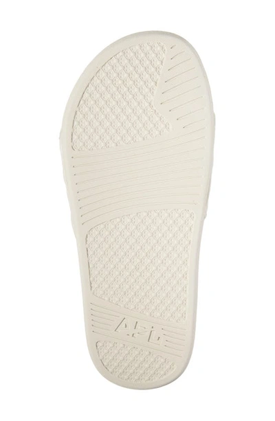 Shop Apl Athletic Propulsion Labs Lusso Quilted Slide Sandal In Parchment