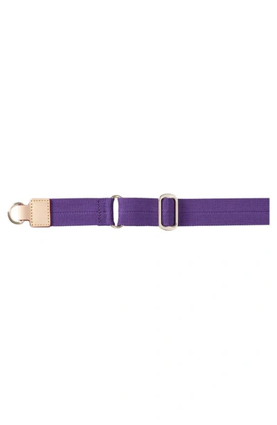 Mz Wallace Micro Sutton Tote In Dark Purple