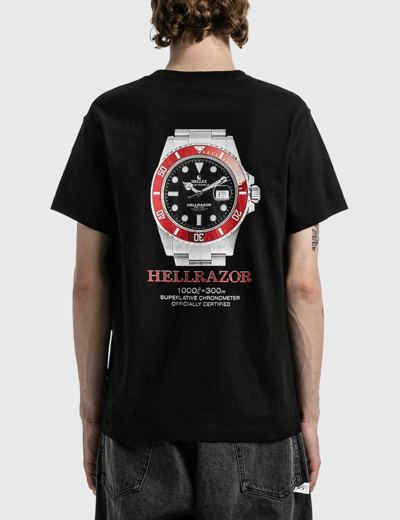 Shop Hellrazor Hellex T-shirt In Black