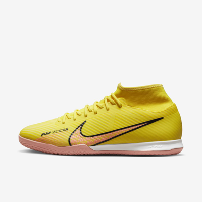 Shop Nike Men's Zoom Mercurial Superfly 9 Academy Ic Indoor/court Soccer Shoes In Yellow