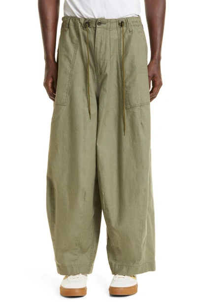 H.d. Fatigue Trousers In Green