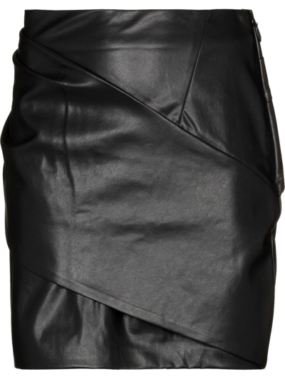 Shop Rta Cheyenne Mini Skirt In Black