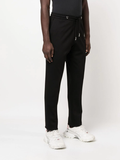 Shop Billionaire Slim-cut Track Pants In Black
