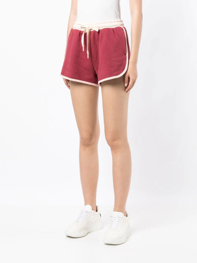 The Upside Banksia Leah Track Shorts In Pink