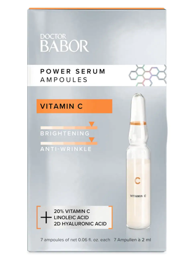 Shop Babor Women's Doctor  Power Serum Ampoules Vitamin C