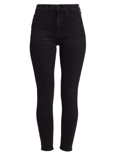 Shop Mother Women's Looker High-rise Stretch Skinny Ankle Jeans In Encounters At Night