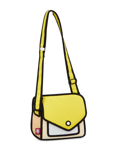 Shop Jump From Paper Giggle Shoulder Bag In Minion Yellow